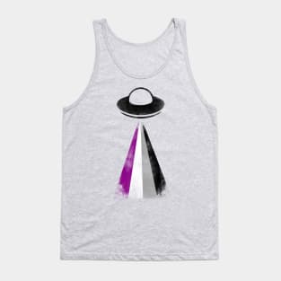 Gaylien Asexual Pride UFO Tank Top